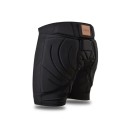 Pantaloni de schi de protecție BenKen cu protecții pentru șolduri și spate Pantaloni unisex negri pentru schi, snowboarding și skateboarding POLIESTER 1