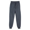 Pantaloni de trening bărbați uni cu buzunare din poliester pentru șnururi Confortabili și stilati pentru purtarea zilnică și activități recreative 15