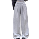 Pantaloni de trening pentru femei Uni cu buzunare La șnur Material poliester Pantaloni confortabili pentru timpul liber pentru purtare zilnică 3