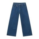 Pantaloni din denim bărbătești, cu croială dreaptă și lejeră, cu picioare largi, blugi casual pentru oraș și timp liber, croială 4