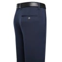 Pantaloni eleganți pentru bărbați cu buzunare Croi drept elegant Unicolor Pantaloni confortabili pentru bărbați pentru muncă 3