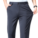 Pantaloni eleganți pentru bărbați cu buzunare Pantaloni formali uni Diverse culori Croi confortabil Poliester Spandex 13