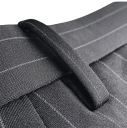 Pantaloni eleganți pentru bărbați cu buzunare Unici cu dungi fine Croi elegant drept Pantaloni confortabili pentru bărbați 3