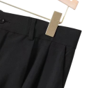Pantaloni eleganți pentru bărbați cu buzunare Unicolor Croi drept Elegant Pantaloni confortabili pentru bărbați la birou și la evenimente 8