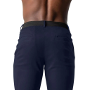 Pantaloni eleganți pentru bărbați cu buzunare Uniți Elegant tăiere dreaptă POLIESTER Pantaloni stilati și confortabili pentru bărbați la birou, în birou sau la evenimente festive 4