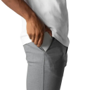 Pantaloni eleganți pentru bărbați cu buzunare Uniți Elegant tăiere dreaptă POLIESTER Pantaloni stilati și confortabili pentru bărbați la birou, în birou sau la evenimente festive 5