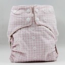 Pantaloni esterni con bottoni rosa 5