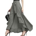 Pantaloni gonna donna larghi 1