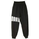 Pantaloni jogger da donna con perle 1