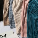 Pantaloni larghi da donna con vita elastica 2