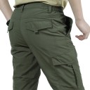 Pantaloni lunghi militari leggeri da uomo casual impermeabili e traspiranti, pantaloni tattici ad asciugatura rapida per attività all'aperto e lavoro 10
