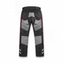Pantaloni moto in tessuto con fodera isolante trapuntata estraibile e pannelli di ventilazione in rete in poliestere e cotone abbigliamento 8