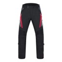 Pantaloni moto pentru bărbați Pantaloni din nylon cu fermoar și buzunare Impermeabili Rezistenți la vânt pentru plimbări cu motocicleta 3