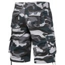 Pantaloni scurți de camuflaj pentru bărbați, din bumbac, respirabili, cu buzunar lateral, până la genunchi, confortabili, de vară 2
