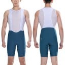 Pantaloni scurți de ciclism pentru bărbați cu bretele din plasă respirabilă elastică din nylon elastan design scurt pentru ciclism 3
