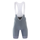Pantaloni scurți de ciclism pentru bărbați cu bretele și panou din plasă din poliester elastan lycra croială ergonomică pentru ciclism 2