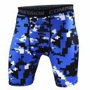 Pantaloni scurți de compresie pentru bărbați cu model militar 3