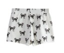 Pantaloni scurți de femei cu imprimeu de câine 1