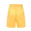 Pantaloni scurți de vară pentru femei cu talie înaltă și nasturi Pantaloni scurți eleganți cu legături în talie Pantaloni scurți eleganți pentru timpul liber și plajă 2