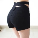 Pantaloni scurți din denim cu talie înaltă Gloria pentru femei 2
