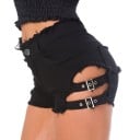 Pantaloni scurți din denim pentru femei 2