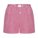 Pantaloni scurți pentru femei Croi liber În carouri Pe elastic Poliester Uni Pantaloni scurți casual de vară Îmbrăcăminte confortabilă de timp liber 7