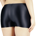 Pantaloni scurți pentru femei Sportivi Lucioși Uni Fibră de bambus Spandex Elastici confortabili pentru fitness 4