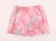 Pantaloni scurți pentru fete cu imprimeu flamingo J2490 2