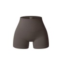 Pantaloni scurți sport fără cusături pentru femei, talie înaltă, elastici, pantaloni scurți de antrenament, colanți de sală fără cusături, pantaloni scurți confortabili pentru sport 3