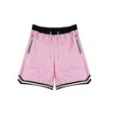 Pantaloni sportivi da uomo in rete per basket Asciugatura rapida Traspiranti con tasche con zip e cordino in vita 6