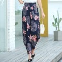 Pantaloni vintage de dama cu model 12