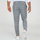 Pantalons à carreaux pour hommes F1345 1