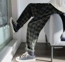 Pantalons à carreaux pour hommes F1441 1