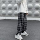 Pantalons à carreaux pour hommes F1722 2