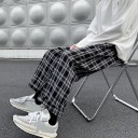 Pantalons à carreaux pour hommes F1722 2