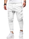 Pantalons cargo pour hommes F1470 5