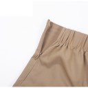 Pantalons d'été pour femmes avec nœud J1737 8