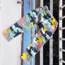 Pantalons de garçon à motif militaire J906 4