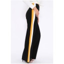 Pantalons de jogging pour femmes à rayures A393 4