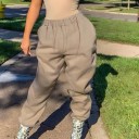 Pantalons de jogging pour femmes A235 2