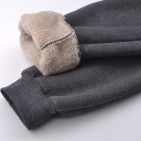 Pantalons de jogging pour hommes avec fourrure 5