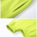 Pantalons de jogging verts pour femmes avec inscription 5