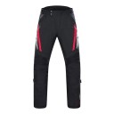 Pantalons de moto pour hommes Pantalons en nylon avec fermeture éclair et poches Imperméables Résistants au vent pour la conduite à moto 3