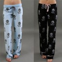 Pantalons de survêtement pour femmes avec des crânes 1
