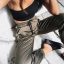 Pantalons de survêtement pour femmes avec rayures A211 1