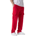 Pantalons de survêtement pour hommes unis avec cordon de serrage et poches en polyester Confortables et stylés pour un usage quotidien et des activités de loisirs 7