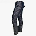 Pantalons en cuir pour hommes F1564 2