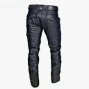 Pantalons en cuir pour hommes F1564 3