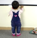 Pantalons en jean pour fille avec impression de lapin 3