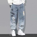 Pantalons en jean pour hommes F1352 5